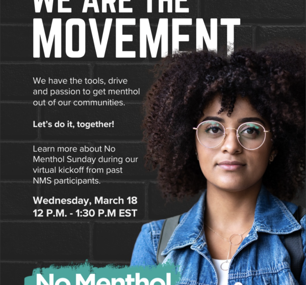 No Menthol Sunday: We Are the Movement